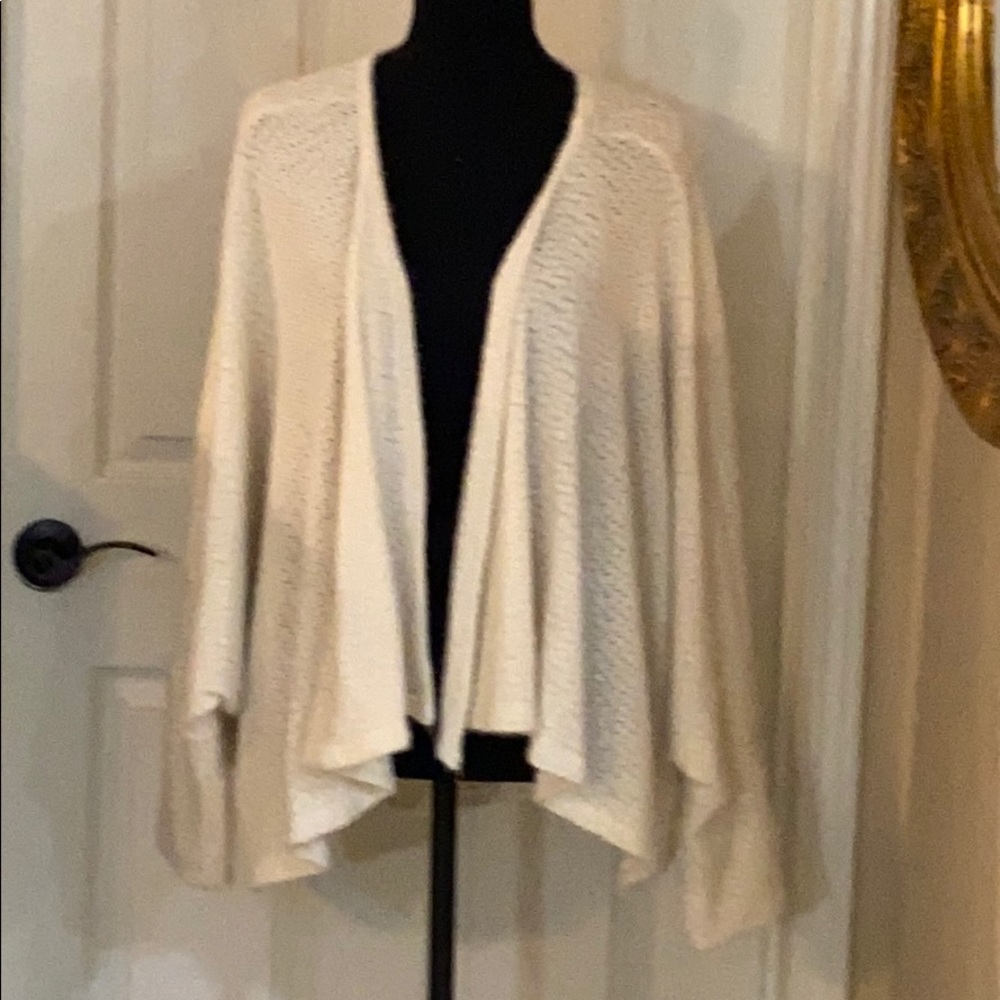 Super soft Zenobia ivory cardigan, 2XL